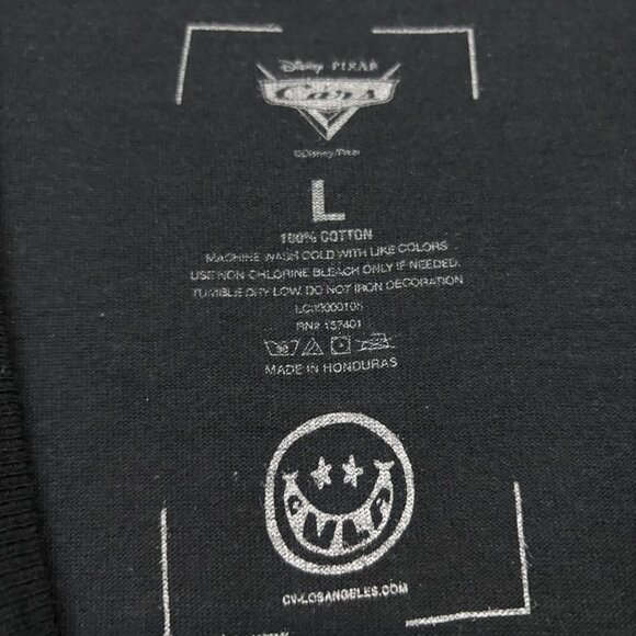 CVLA x Cars Lightning McQueen Movie Promo T-Shirt Size Large - Picture 4 of 4